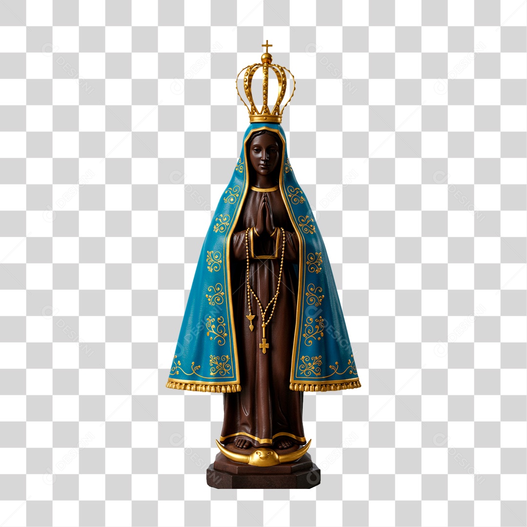 Imagem Semelhante a Nossa Senhora da Conceição Aparecida PNG Transparente