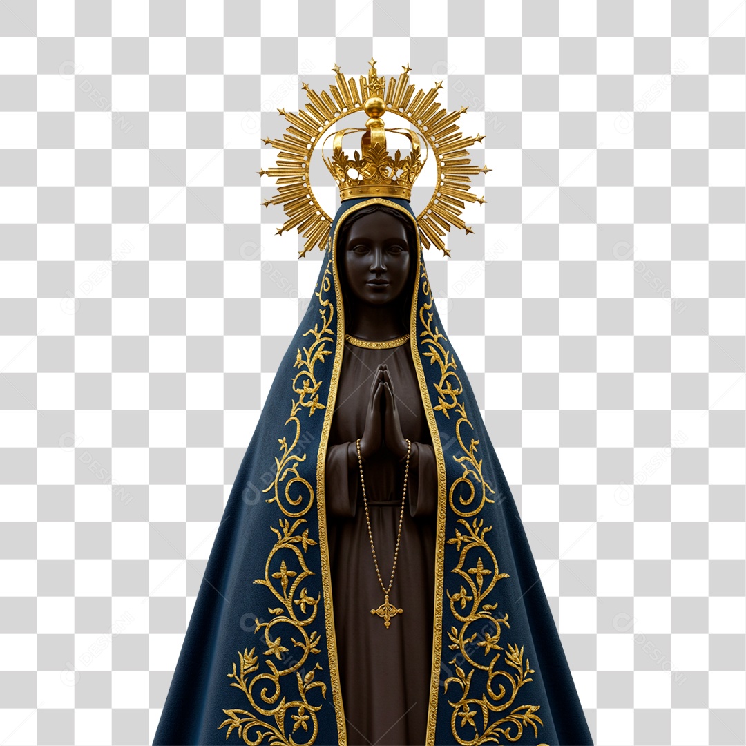 Imagem Semelhante a Nossa Senhora da Conceição Aparecida PNG Transparente