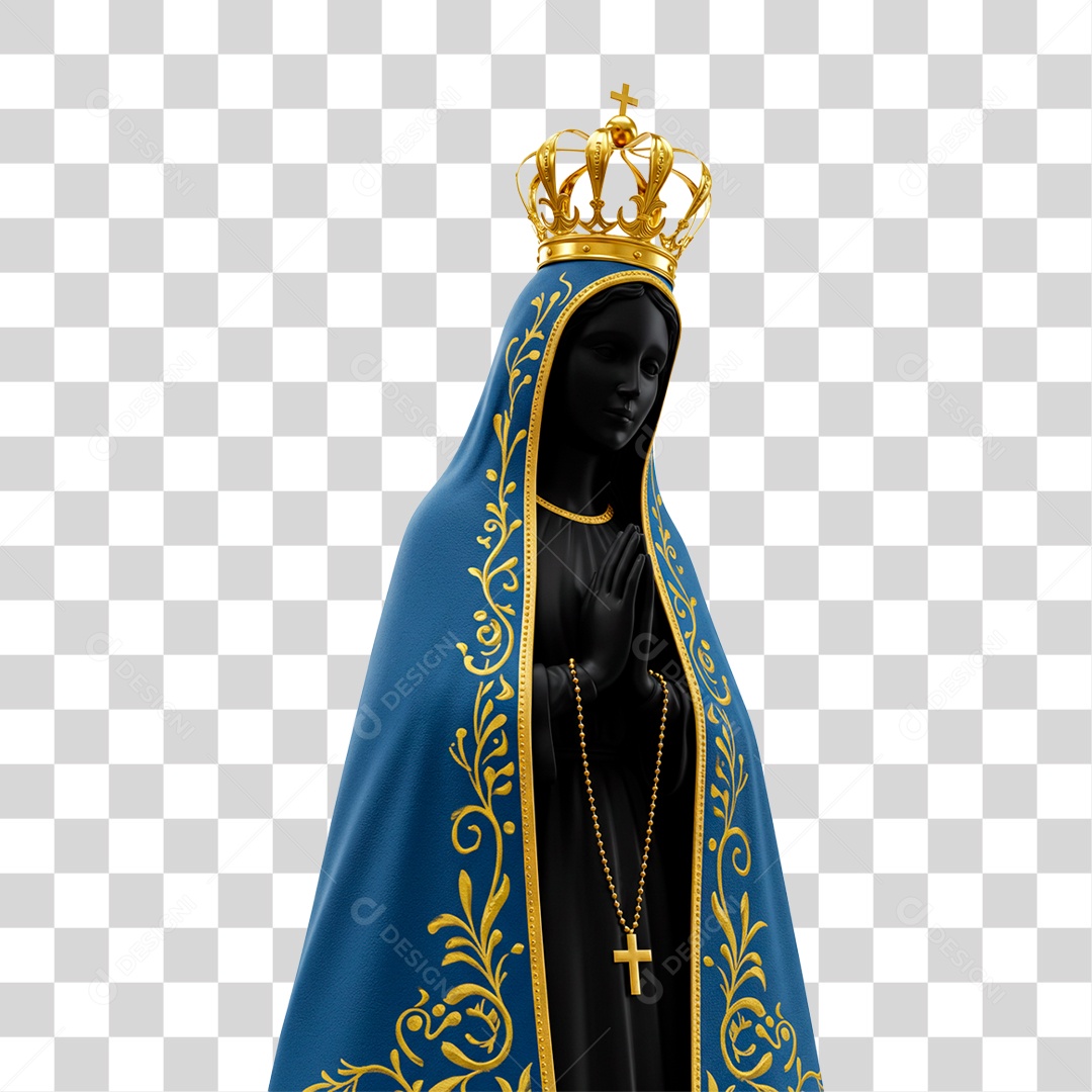 Imagem Semelhante a Nossa Senhora da Conceição Aparecida PNG Transparente