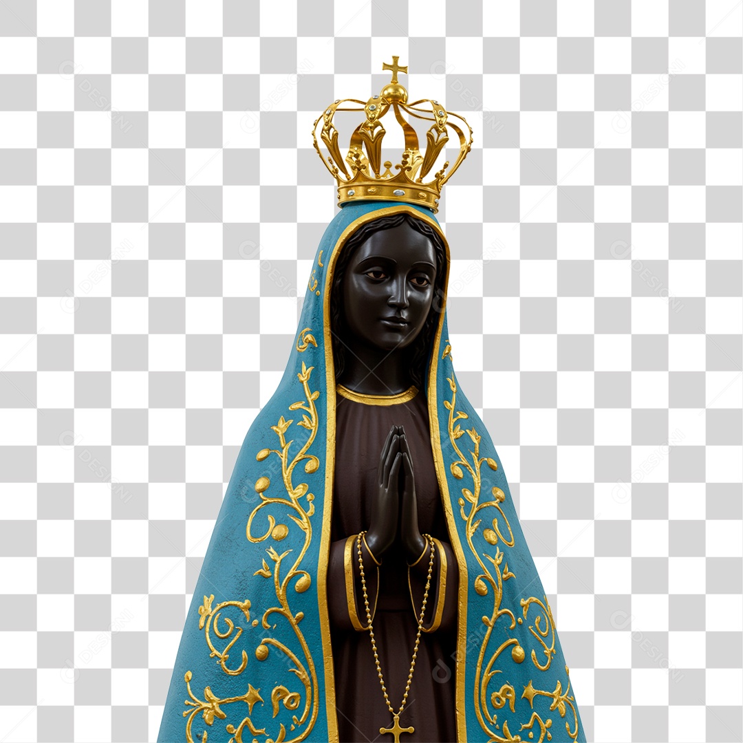 Imagem Semelhante a Nossa Senhora da Conceição Aparecida PNG Transparente
