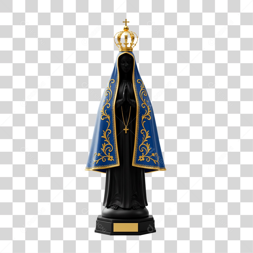 Imagem Semelhante a Nossa Senhora da Conceição Aparecida PNG Transparente