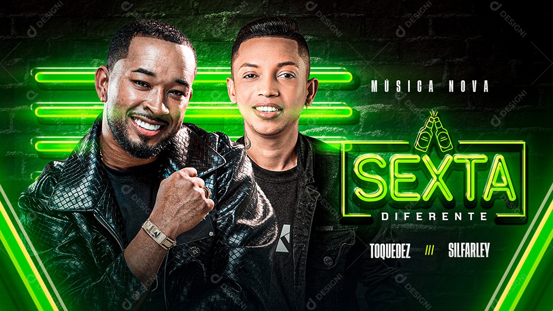 Flyer Banner Sexta Diferente Social Media PSD Editável