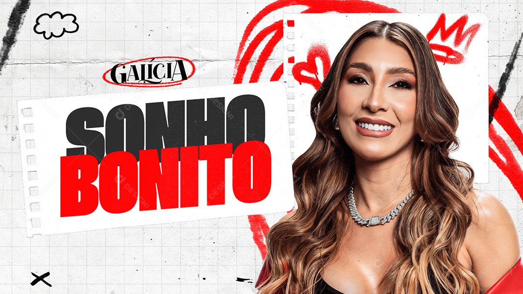 Flyer Banner Sonho Bonito Social Media PSD Editável