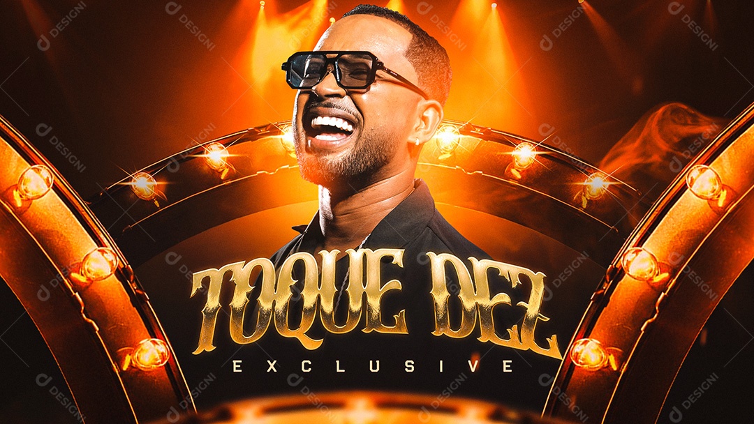 Flyer Banner Toque Dez Social Media PSD Editável