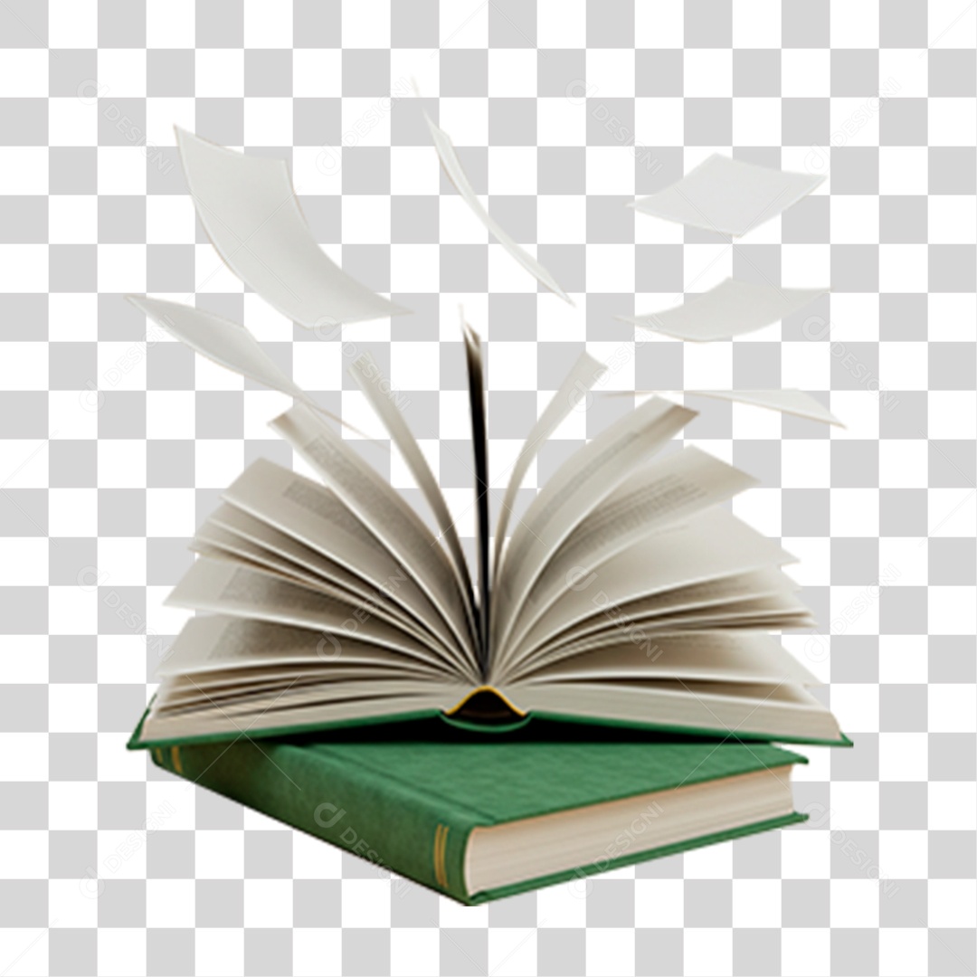Livro Aberto PNG Transparente