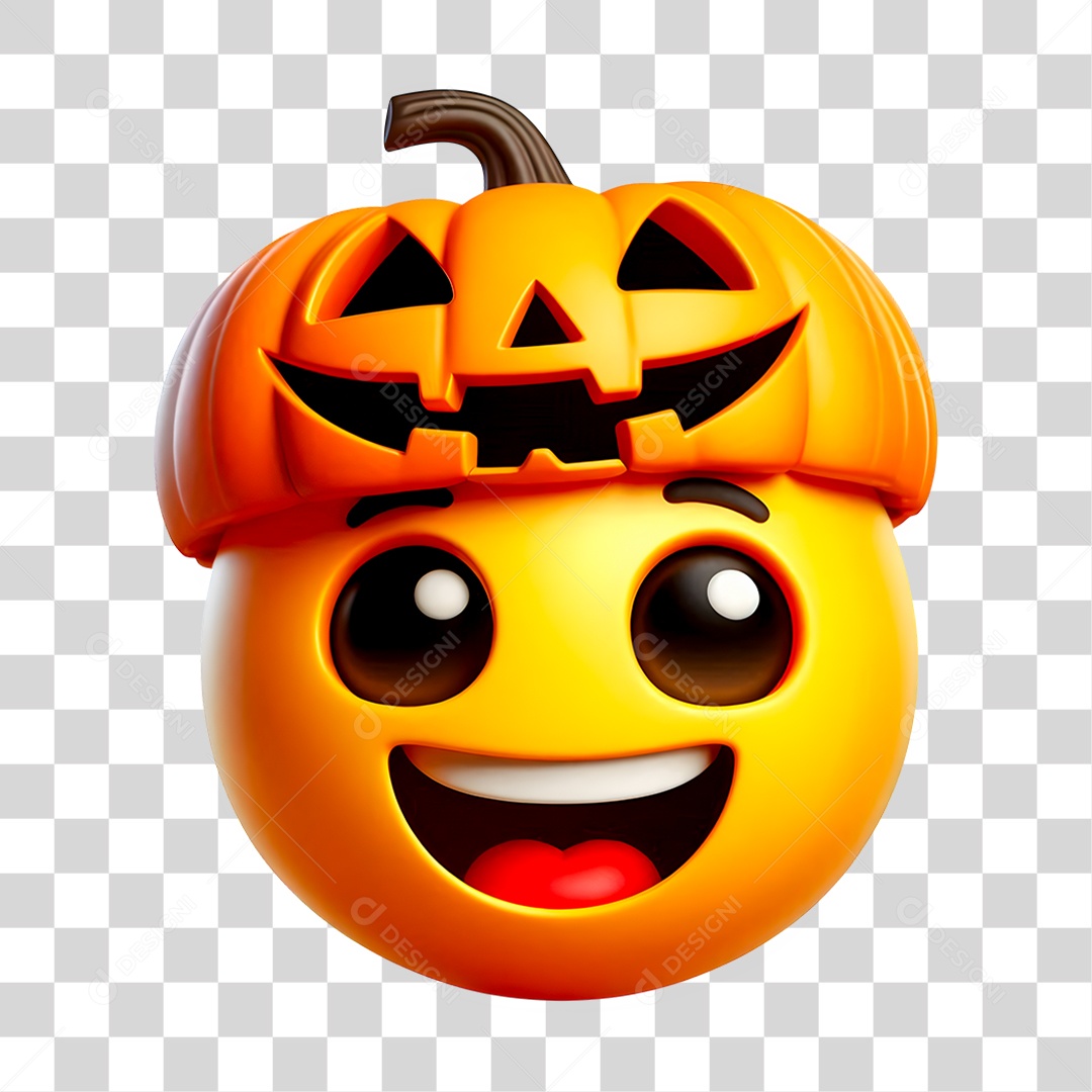Emoji de Halloween PNG Transparente