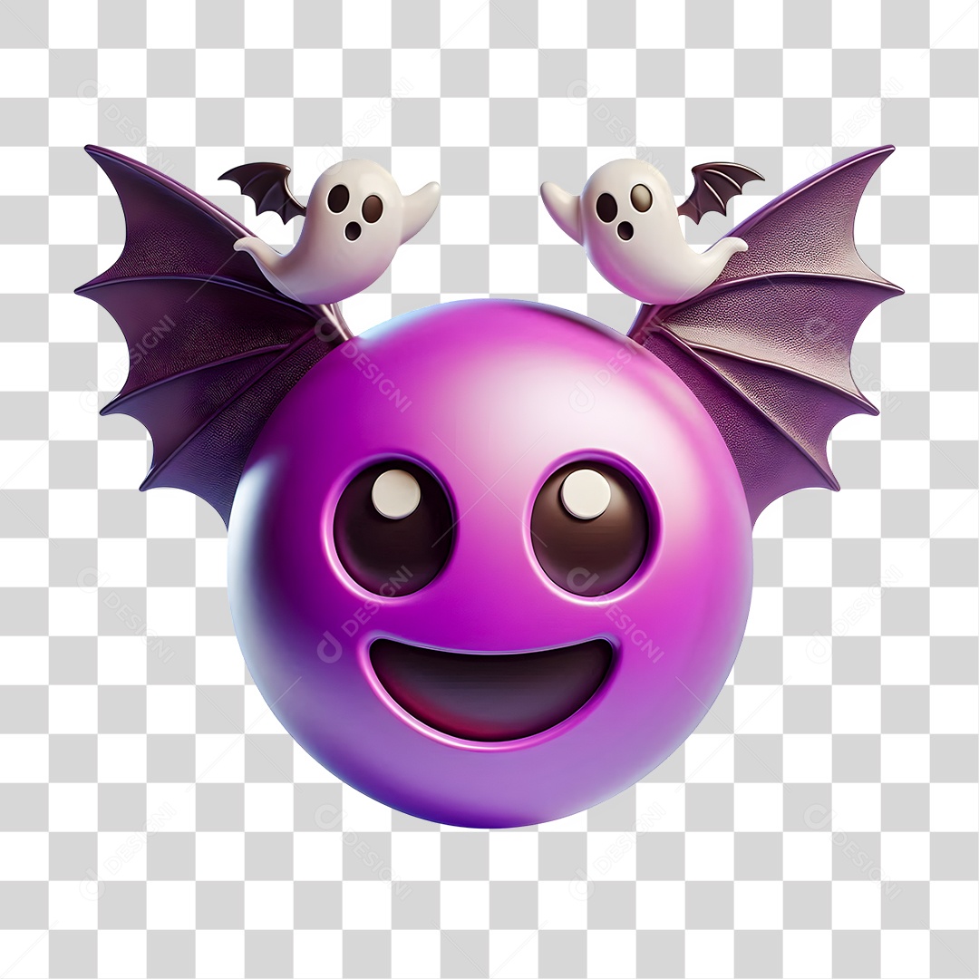 Emoji de Halloween PNG Transparente