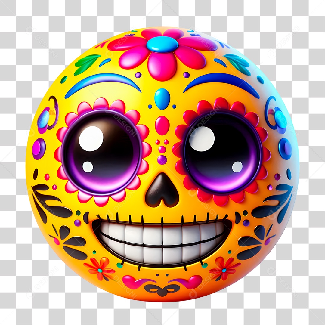 Emoji de Halloween PNG Transparente