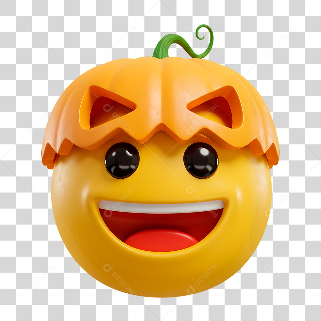 Emoji de Halloween PNG Transparente