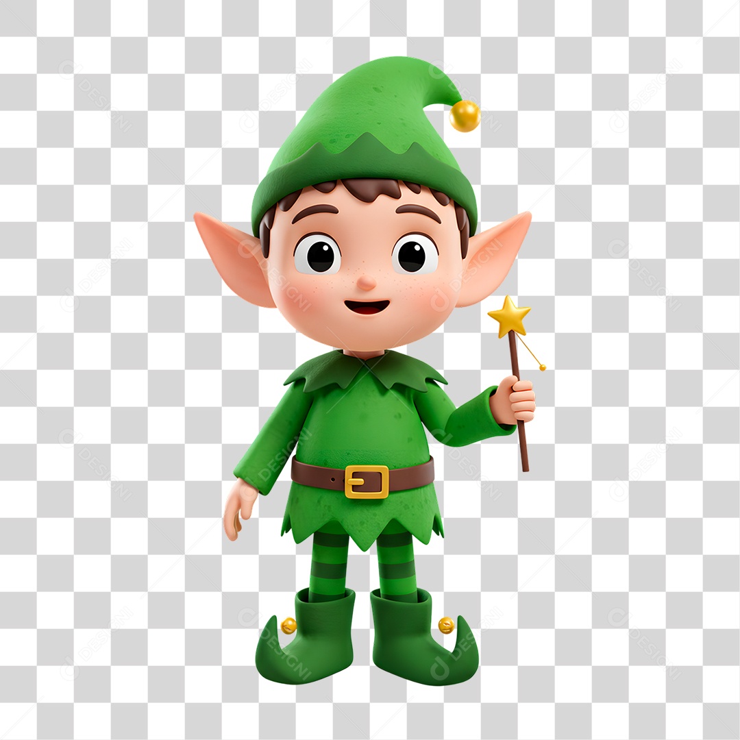 Personagem 3D de Halloween PNG Transparente