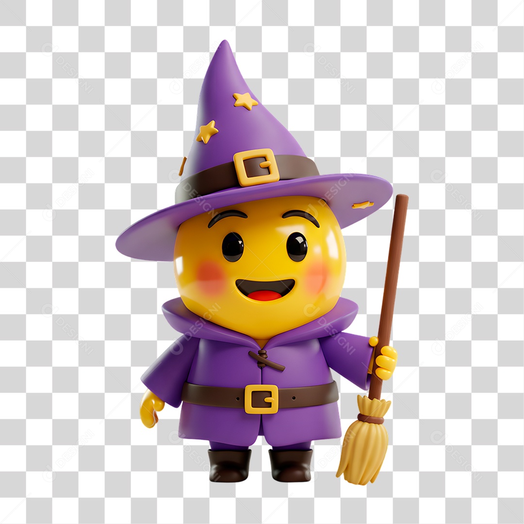 Emoji de Halloween PNG Transparente