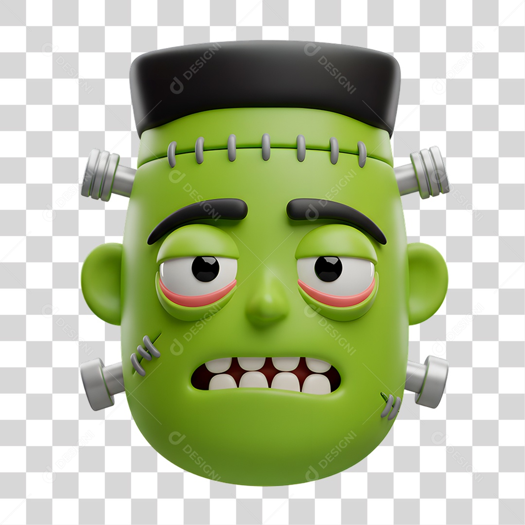 Emoji de Halloween PNG Transparente