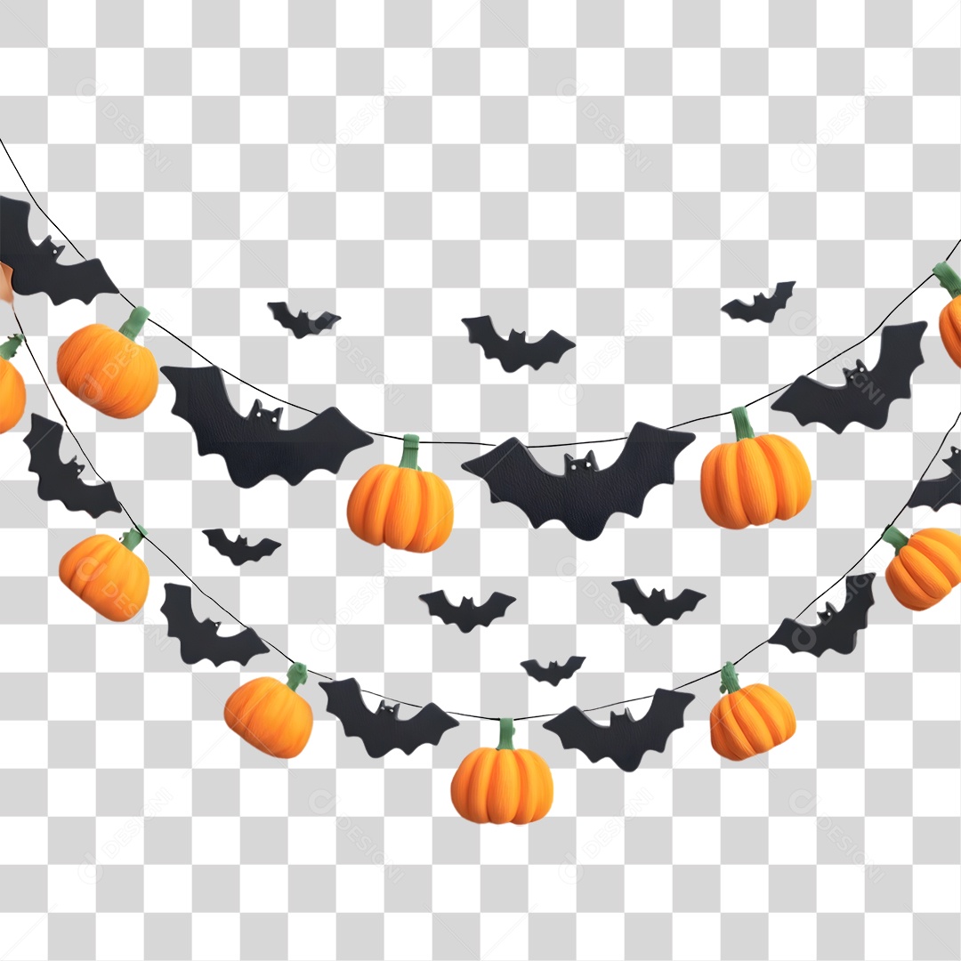 Decoração de Halloween PNG Transparente