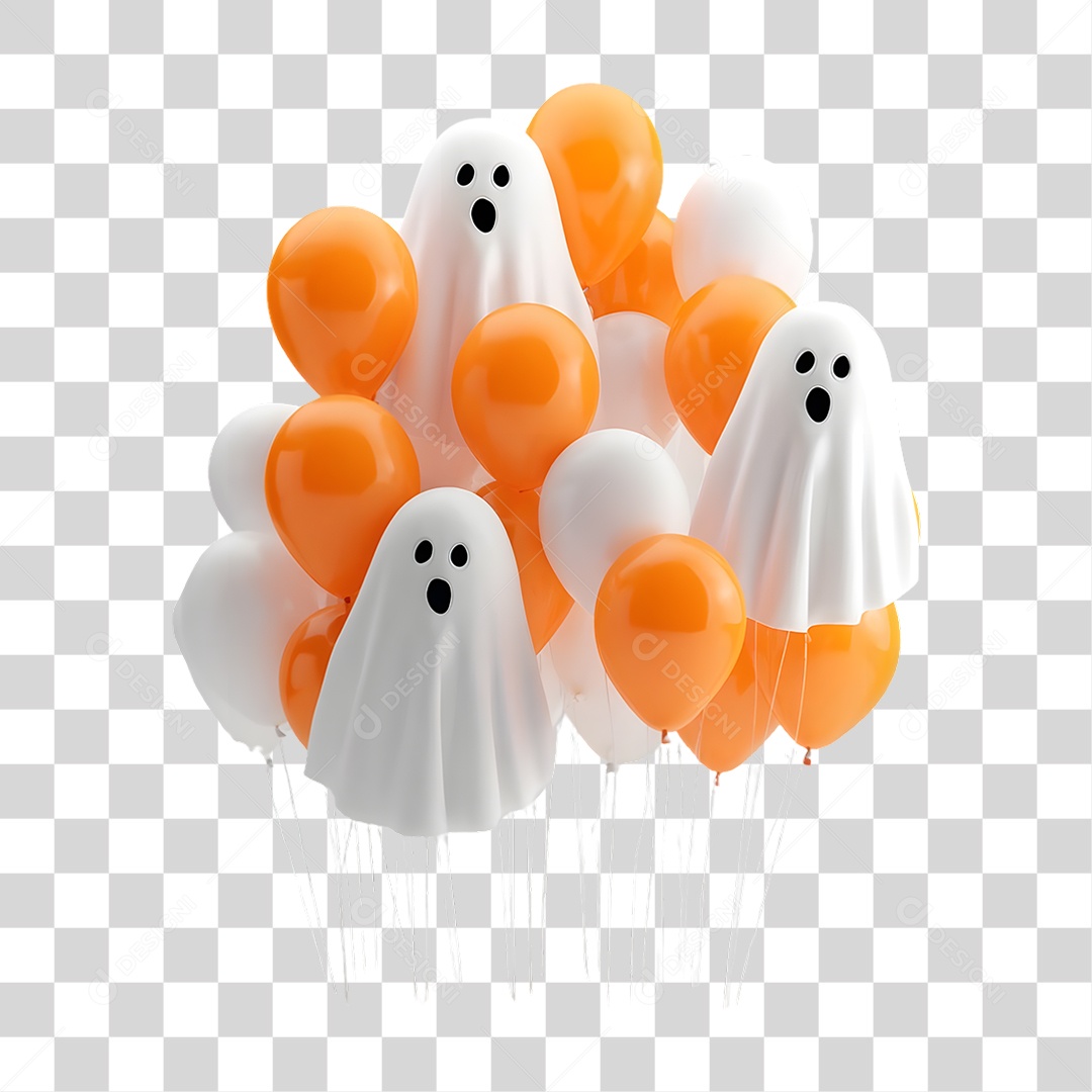 Decoração de Halloween PNG Transparente
