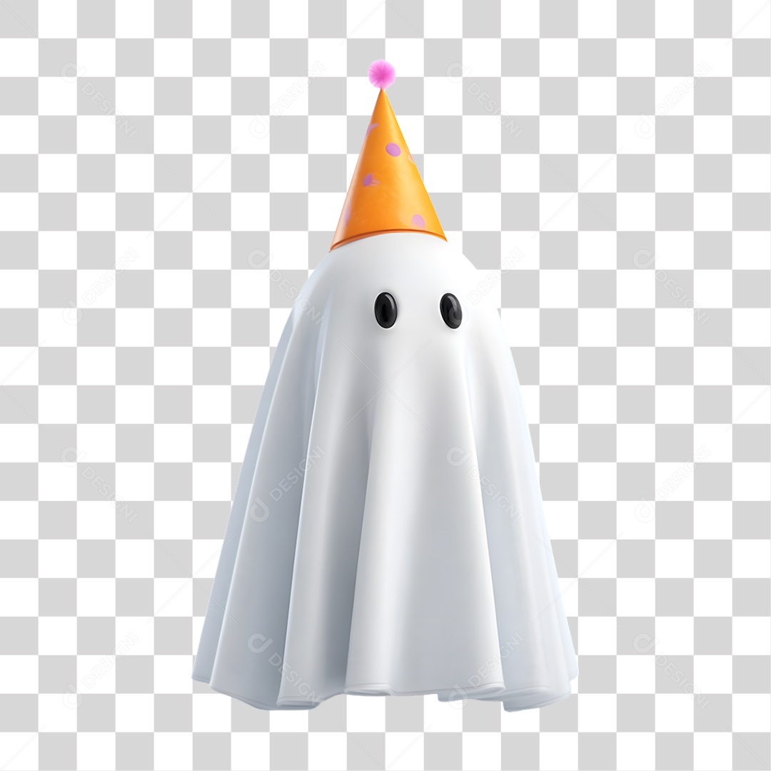 Fantasma de Halloween PNG Transparente