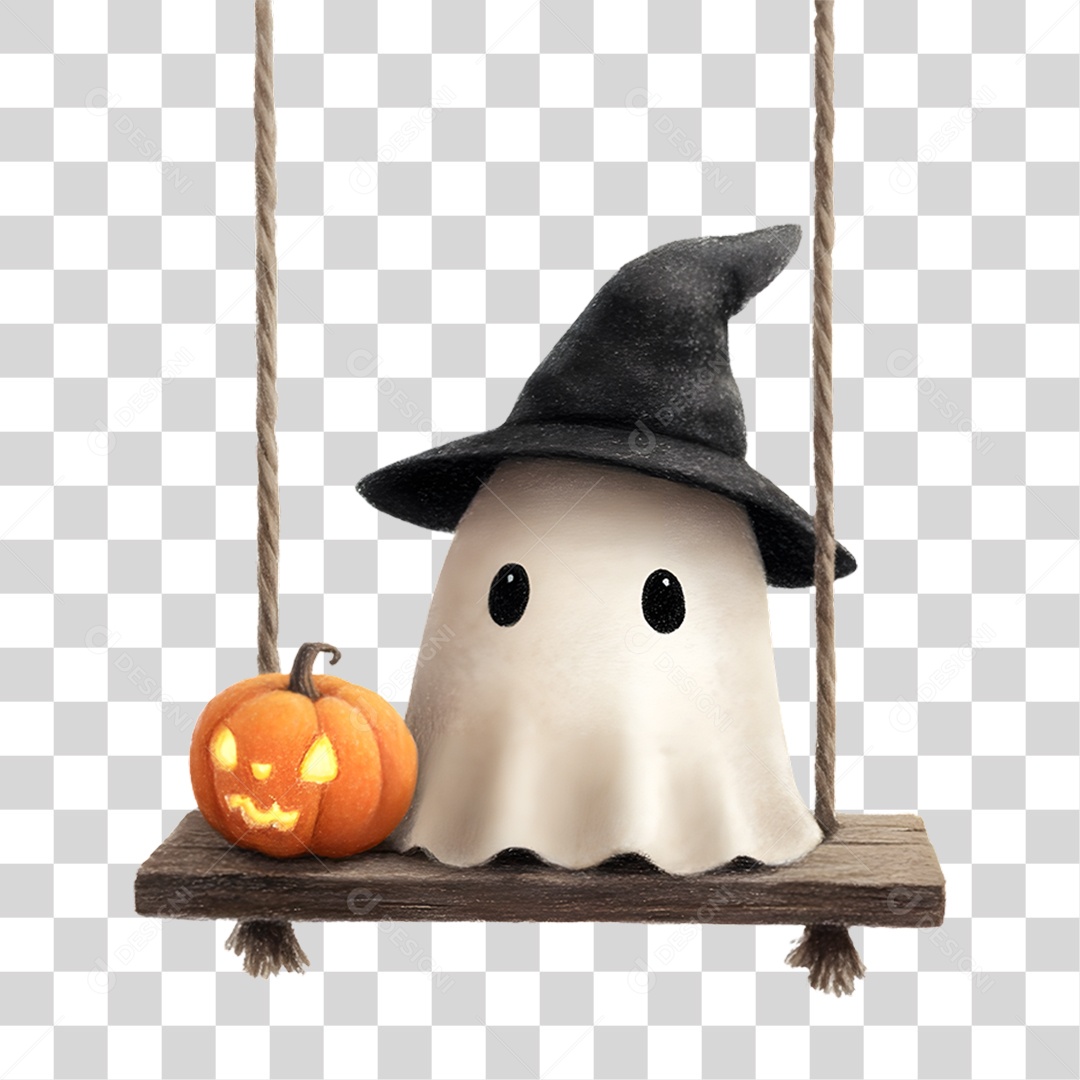Fantasma de Halloween PNG Transparente