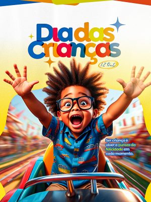 Feliz Dia das Crianças 12 de Outubro Social Media PSD Editável