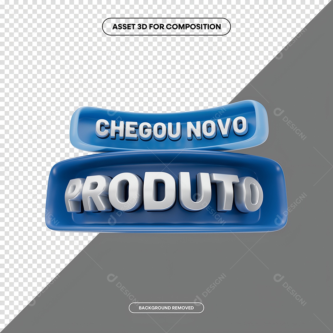 Chegou Novo Produto Selo 3D Para Composição PSD Editável