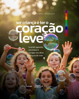 Dia das Crianças 12 de Outubro Social Media PSD Editável
