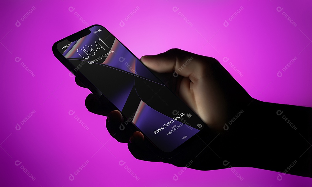 Mockup de Celular PSD Editável