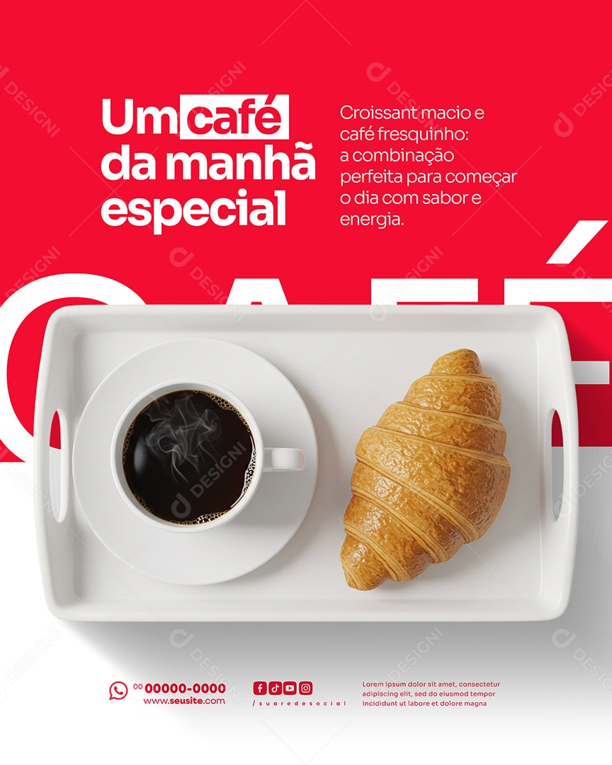 Padaria Um Café Da Mamhça EkwSocial Media PSD Editável (7)