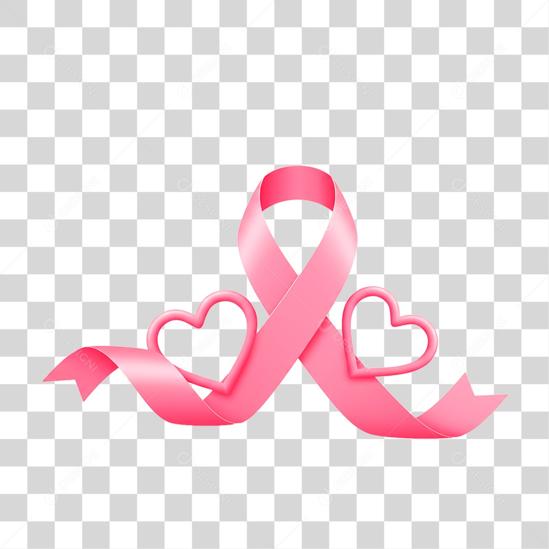 Laço Rosa PNG Transparente