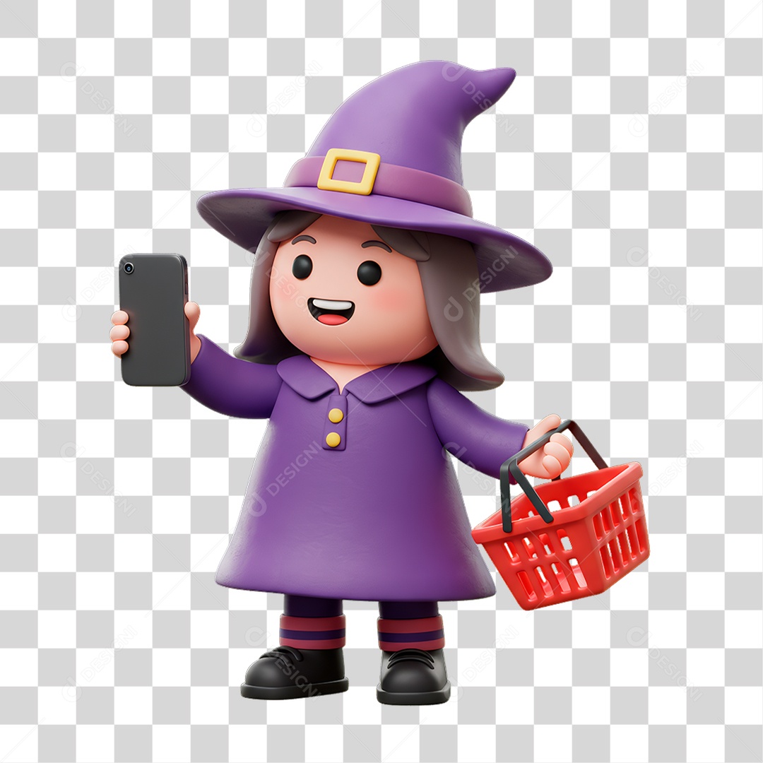 Personagem de Halloween PNG Transparente