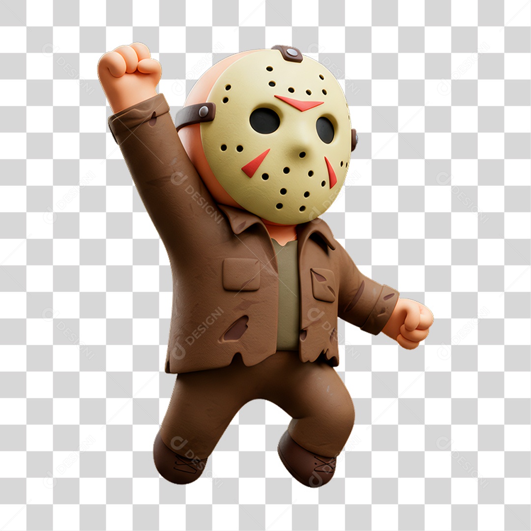 Personagem de Halloween Jason Voorhees PNG Transparente