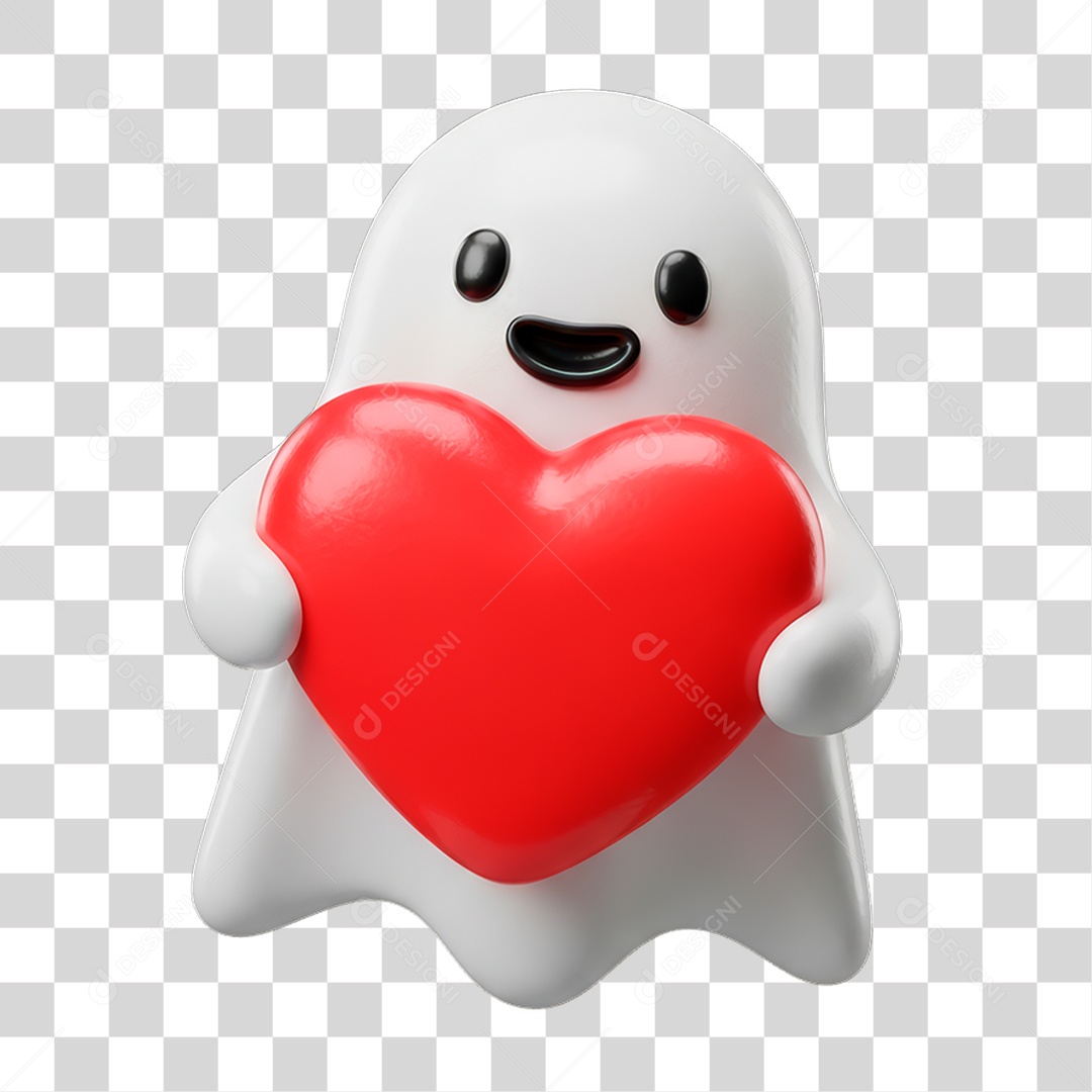 Personagem de Halloween Fantasma PNG Transparente