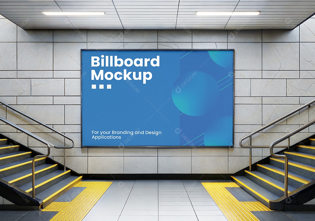 Mockup Anúncio Publicitário PSD Editável