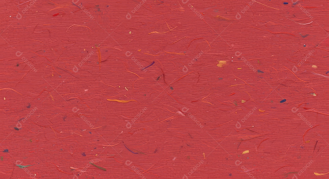 Textura de um pedaço de papel colorido na cor vermelha.