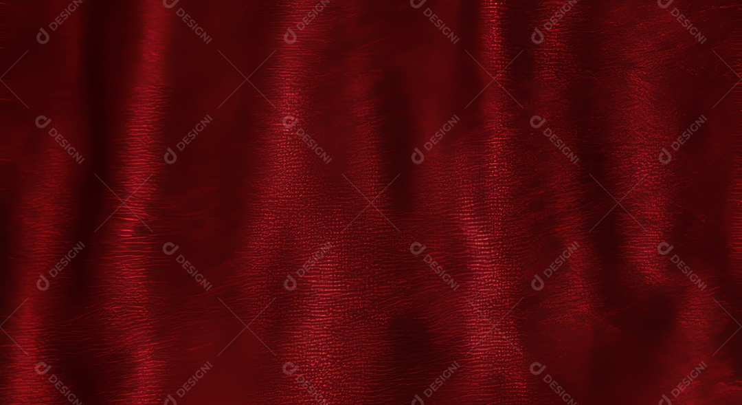 Textura de um tecido de cor vermelha.