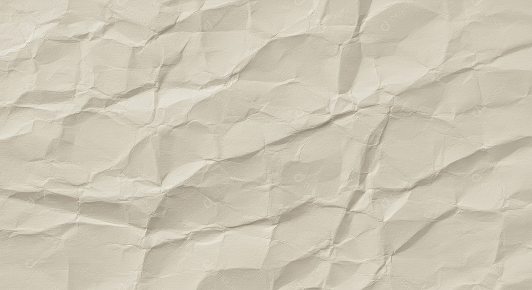 Textura de um papel amassado.