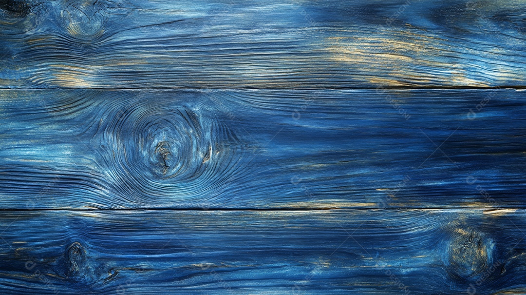 Textura de madeira de carvalho azul ciano.