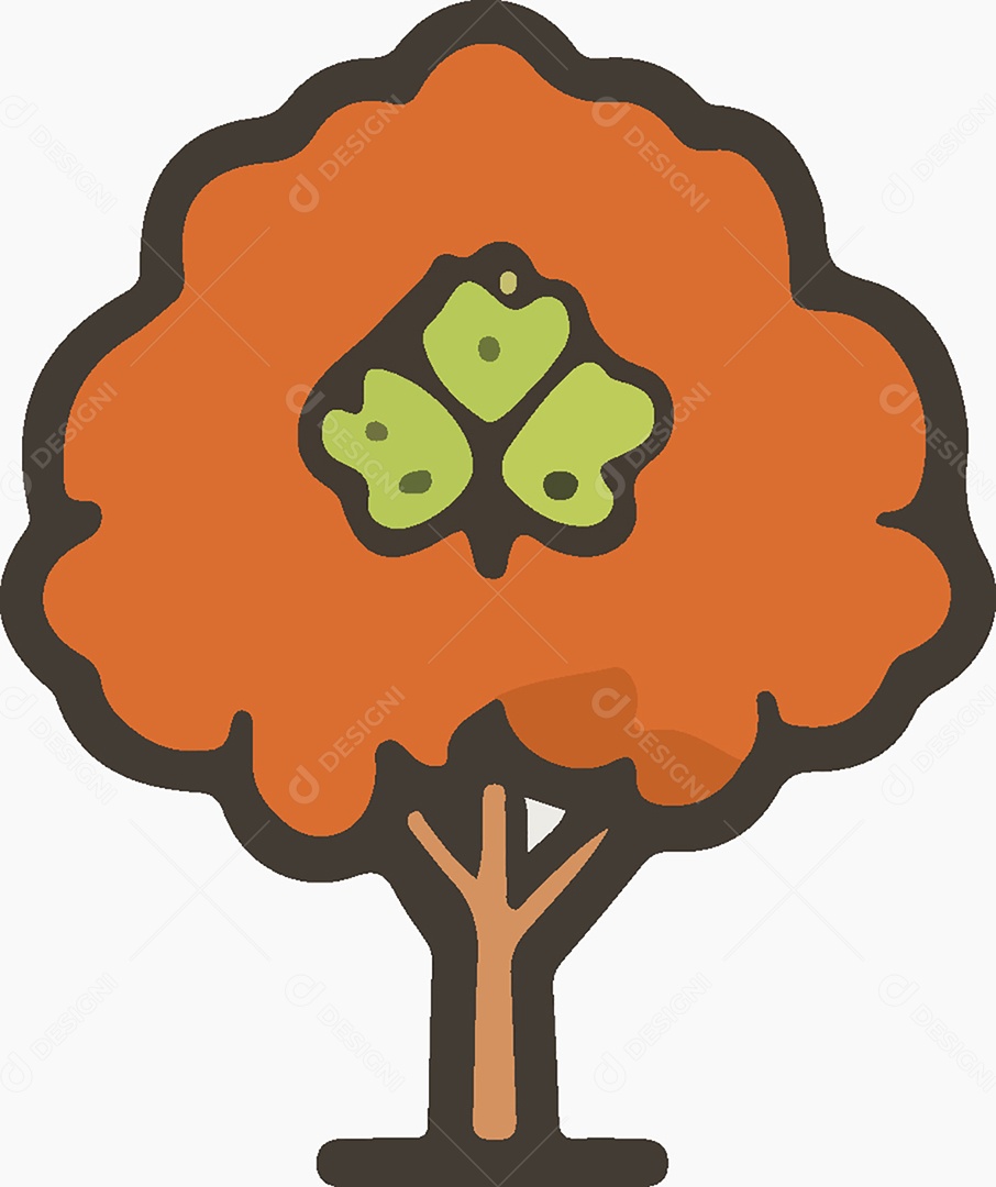 Ícone de Árvore Ilustração Vetor EPS