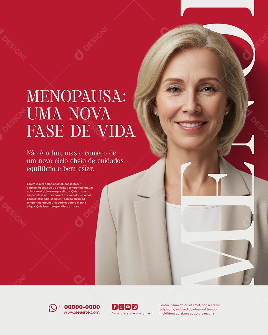 Ginecologista Menopausa UmaNova Fase de Vida Social Media PSD Editável (9)