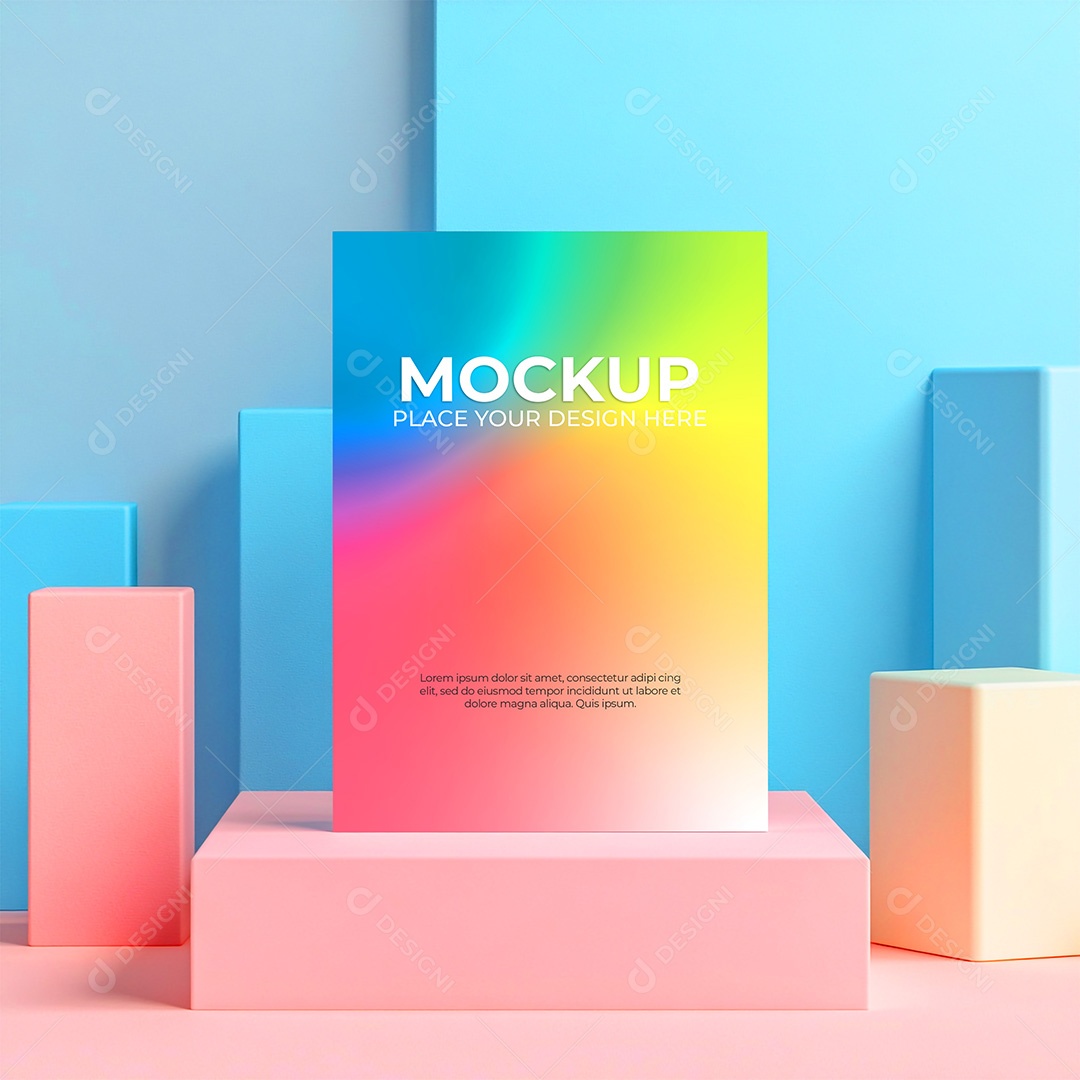 Mockup Cartão de Visita Identidade Visual PSD Editável