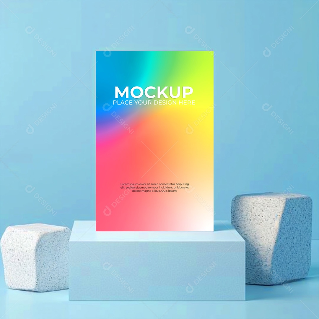 Mockup Cartão de Visita Identidade Visual PSD Editável