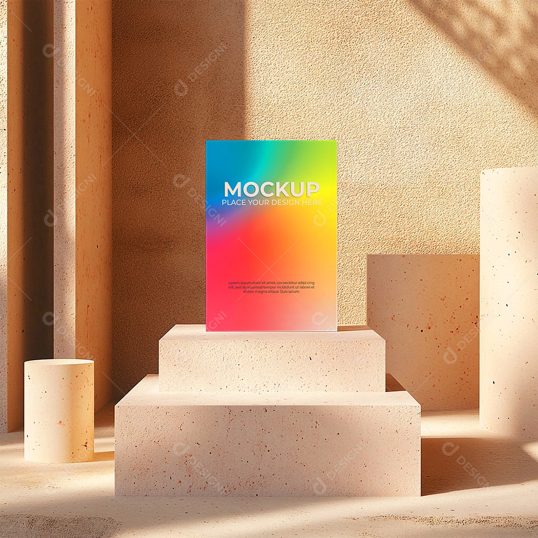 Mockup Cartão de Visita Identidade Visual PSD Editável