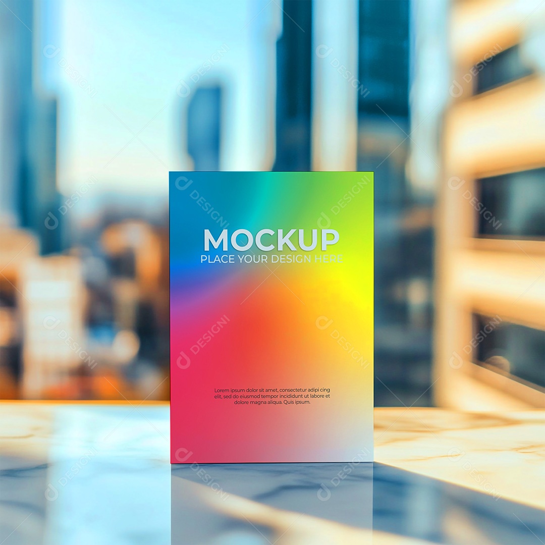 Mockup Cartão de Visita Identidade Visual PSD Editável