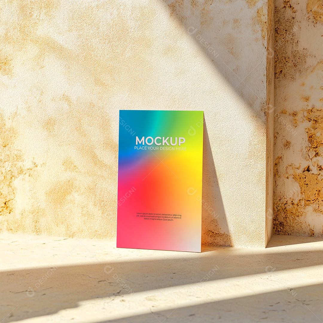 Mockup Cartão de Visita Identidade Visual PSD Editável