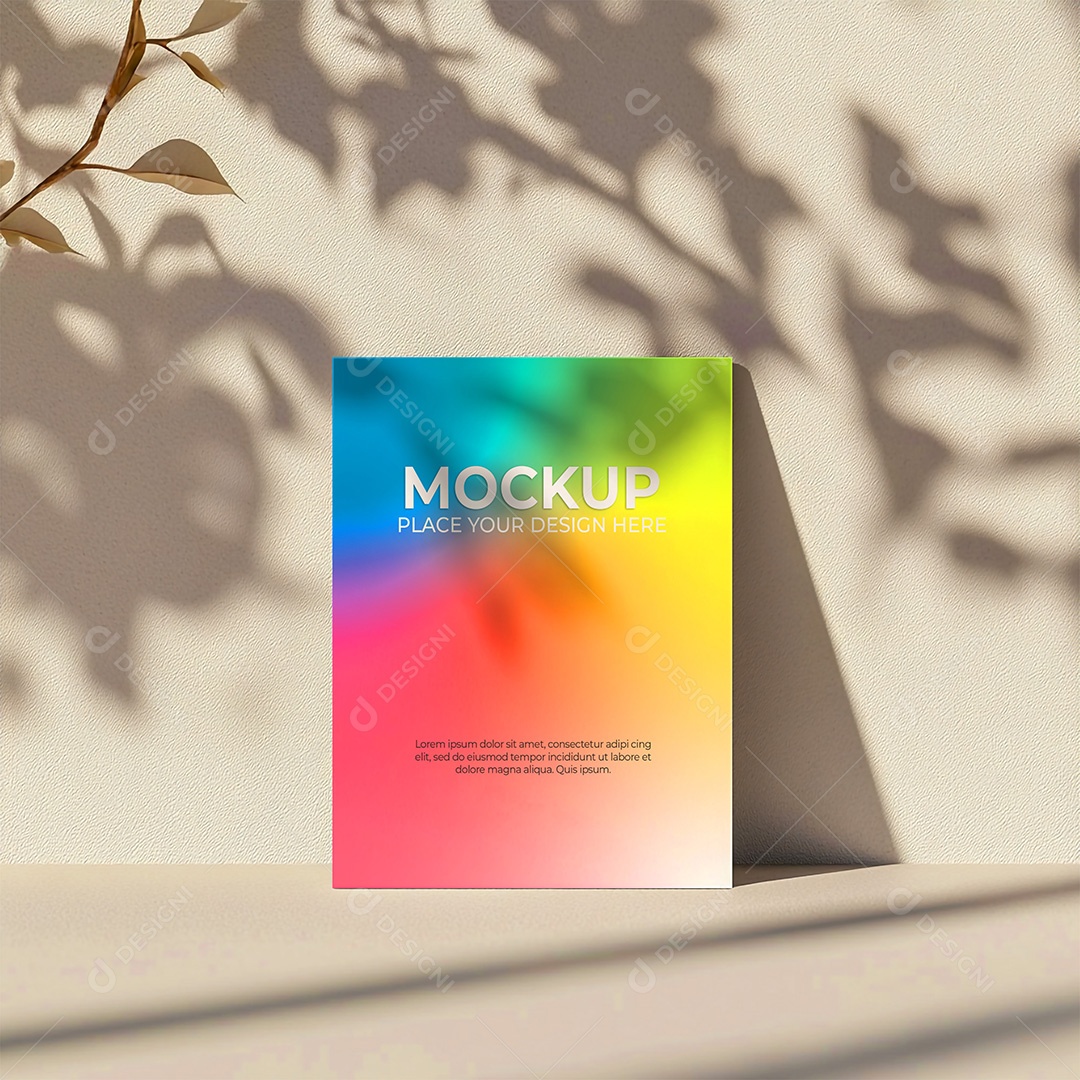 Mockup Cartão de Visita Identidade Visual PSD Editável