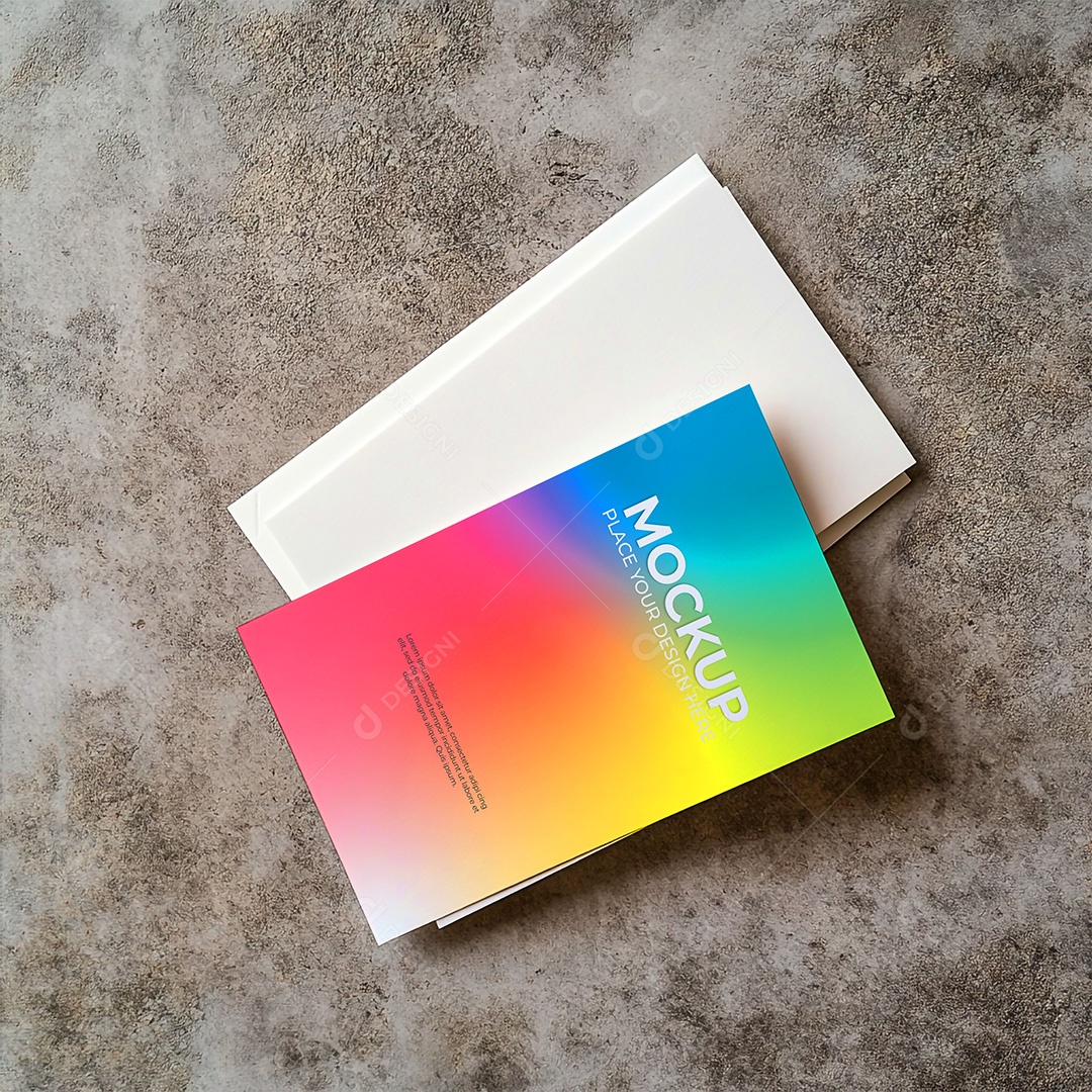 Mockup Cartão de Visita Identidade Visual PSD Editável