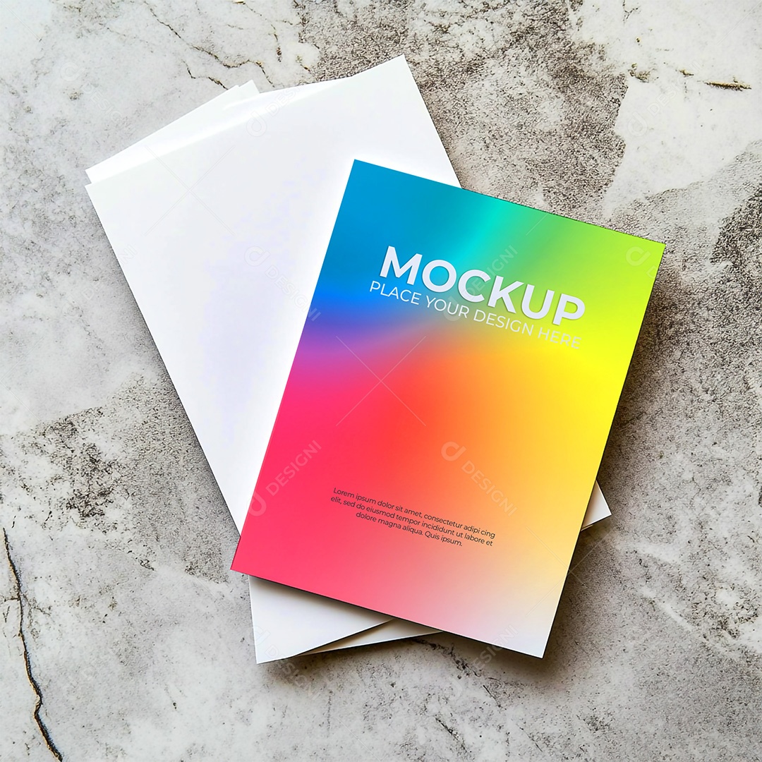 Mockup Cartão de Visita Identidade Visual PSD Editável