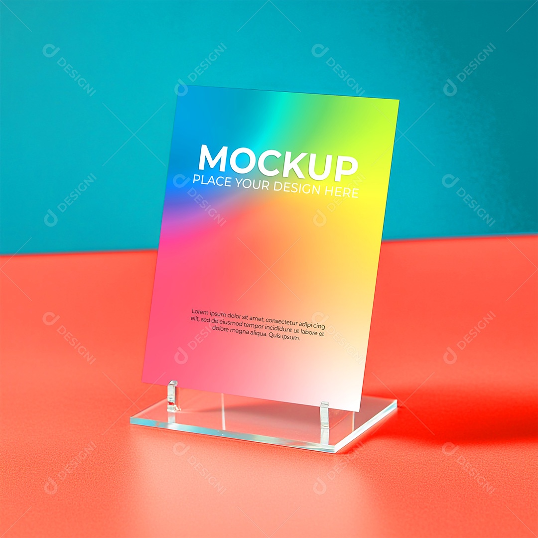 Mockup Cartão de Visita Identidade Visual PSD Editável