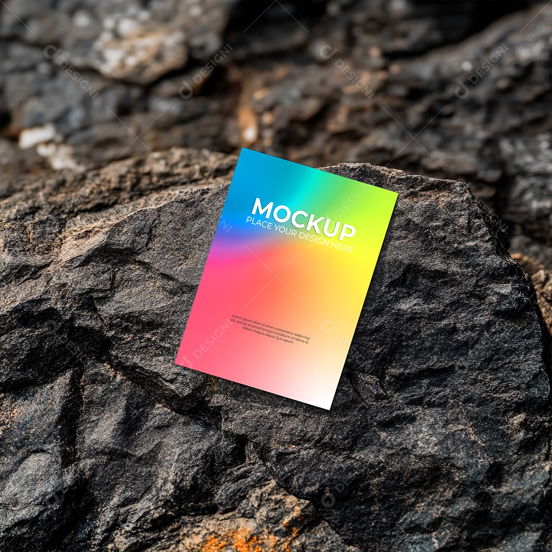 Mockup Cartão de Visita Identidade Visual PSD Editável