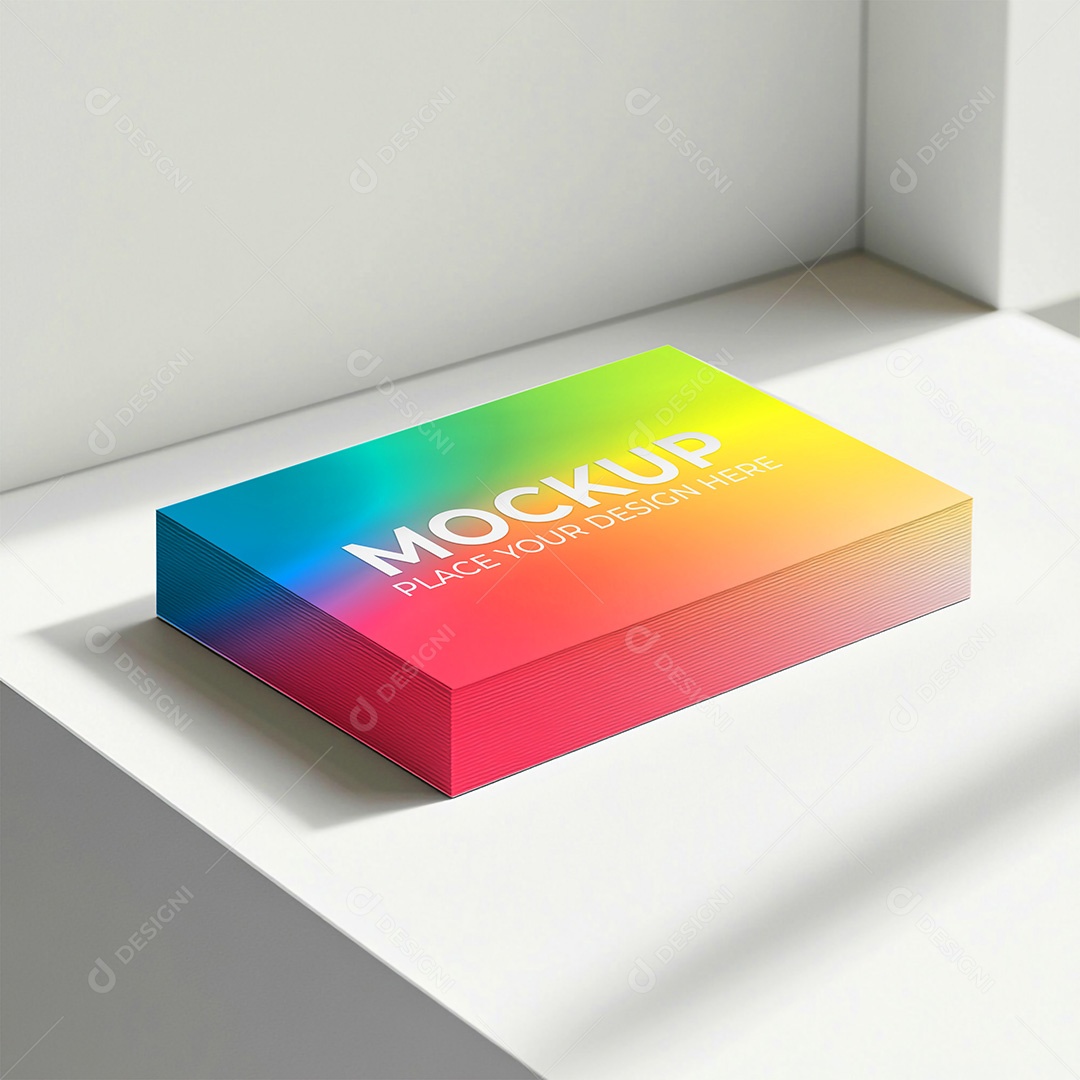 Mockup Cartão de Visita Identidade Visual PSD Editável