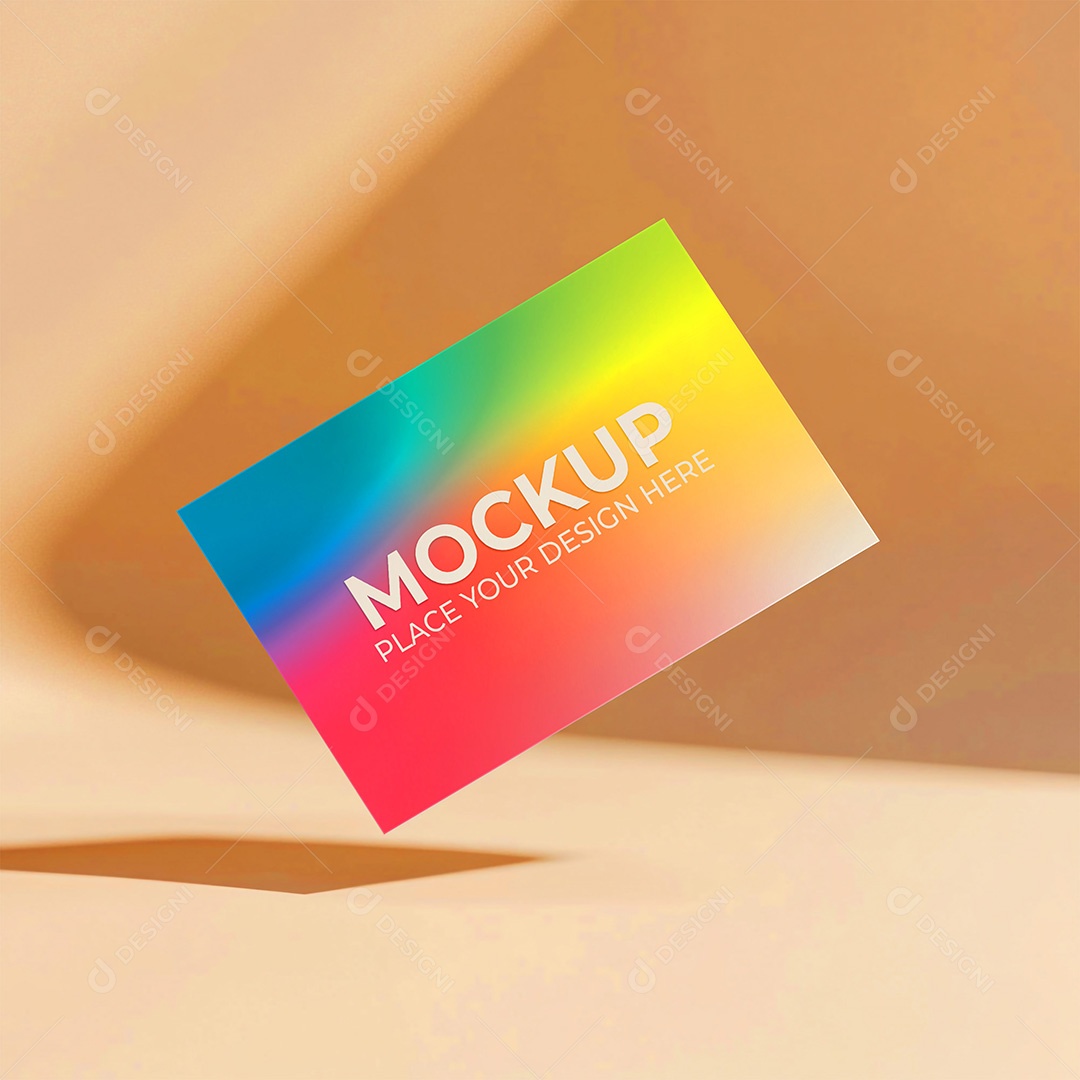 Mockup Cartão de Visita Identidade Visual PSD Editável