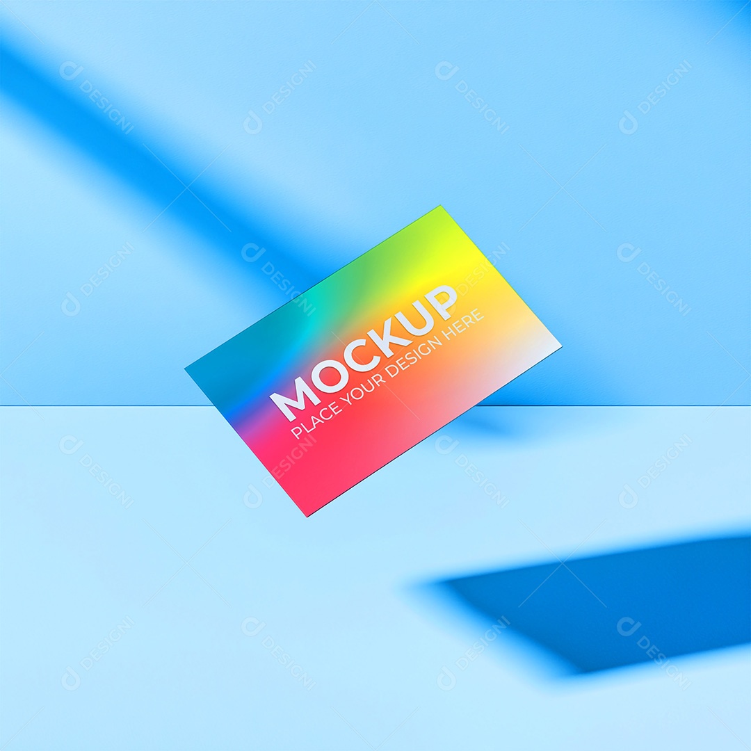 Mockup Cartão de Visita Identidade Visual PSD Editável