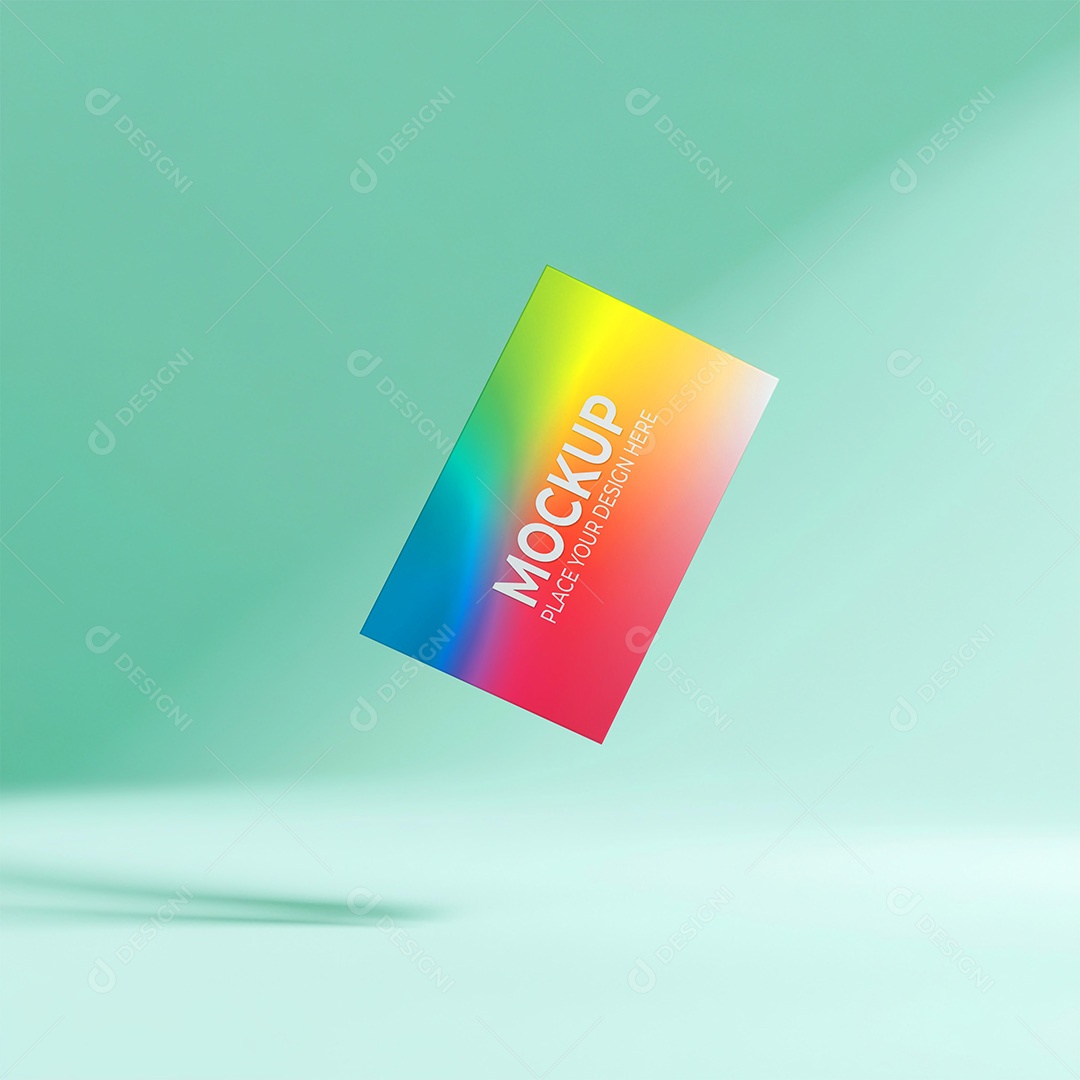 Mockup Cartão de Visita Identidade Visual PSD Editável